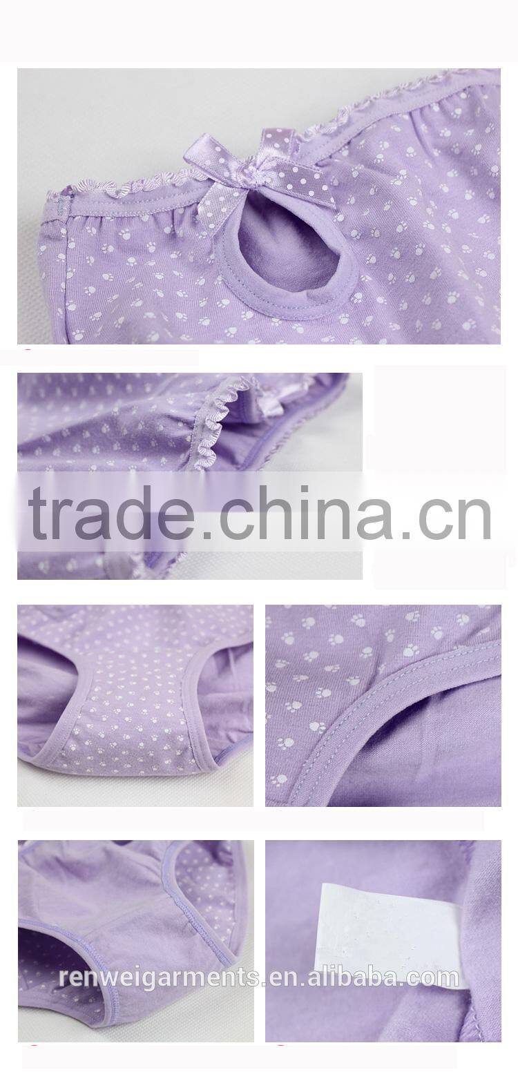 hot 95%cotton 5%spandex little transparent lovely teen girl underwear