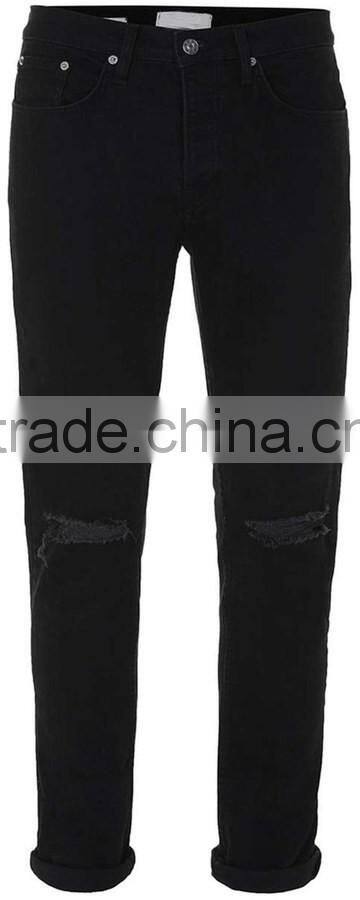 Mens Skinny Unique Design Stretch Jeans Mid Waist Urban Style Ripped Stretch loose Fit Jeans