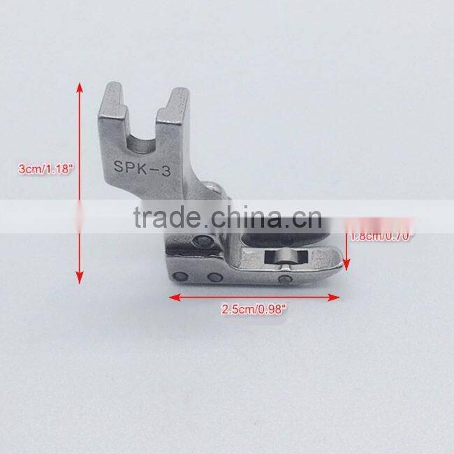 INDUSTRIAL SEWING MACHINE ROLLER FOOT High Shank PVC Leather For Singer Juki SPK-3 presser foot