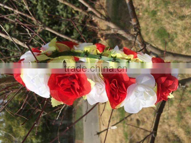 Wholesale decoration floral hoop , Christmas garland , wreath for headwear M5040815