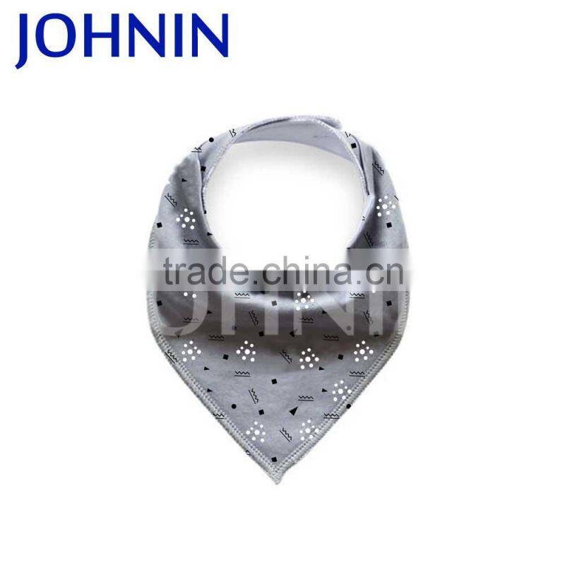 Promotion Unisex 4 Pack Triangle 33x30cm Bandana Baby Bibs For Sale