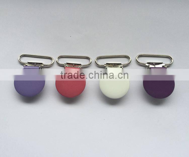 Wholesale Cheap OEM Logo Metal Suspender Clips
