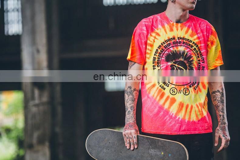 Custom High Quality Tie Dyed tshirt Cheap Wholesale