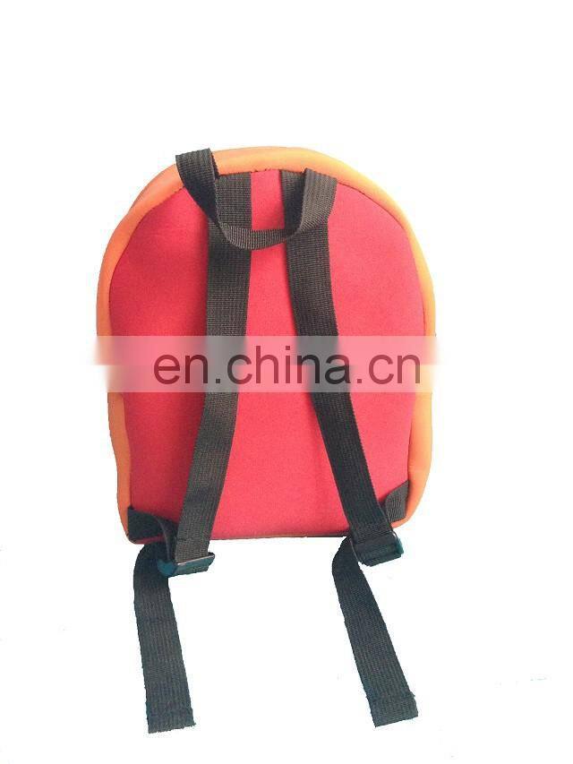 Fashion style neoprene material shool bag for teenagers