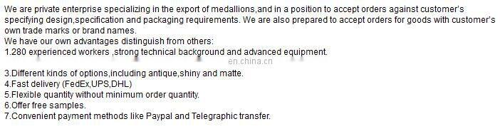 custom challenge coin and gold coin embossed with figures and animal or letter as souvenir coin