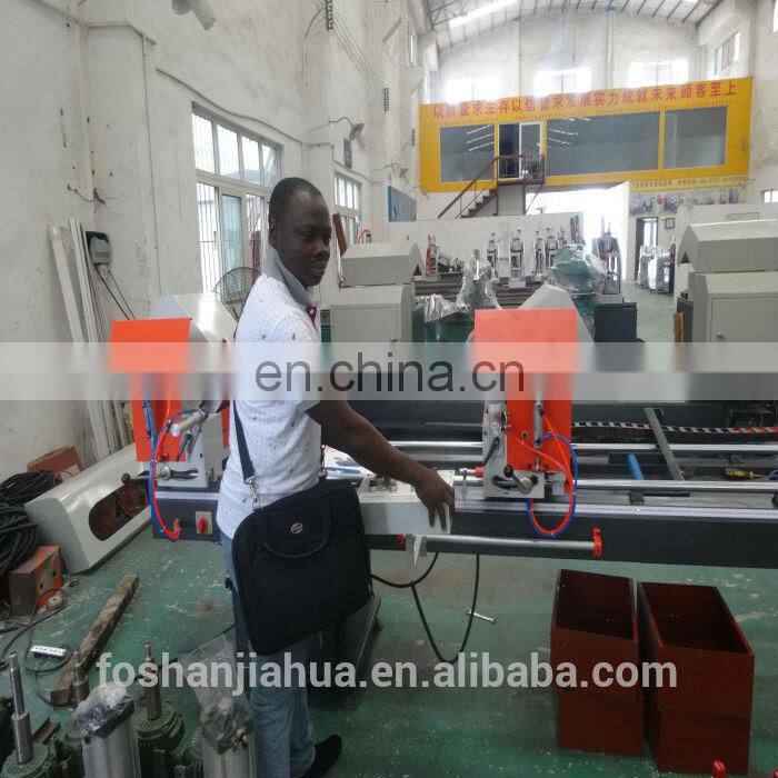 Three- head welding machine for PVC Windows and Doors machine