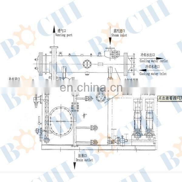 Marine Boiler Hot Well Module