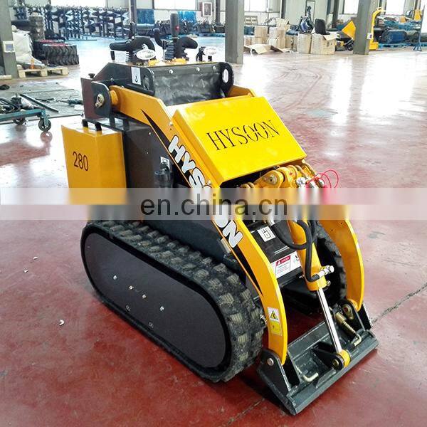 Utility vehicle crawler mini backhoe loader for sale