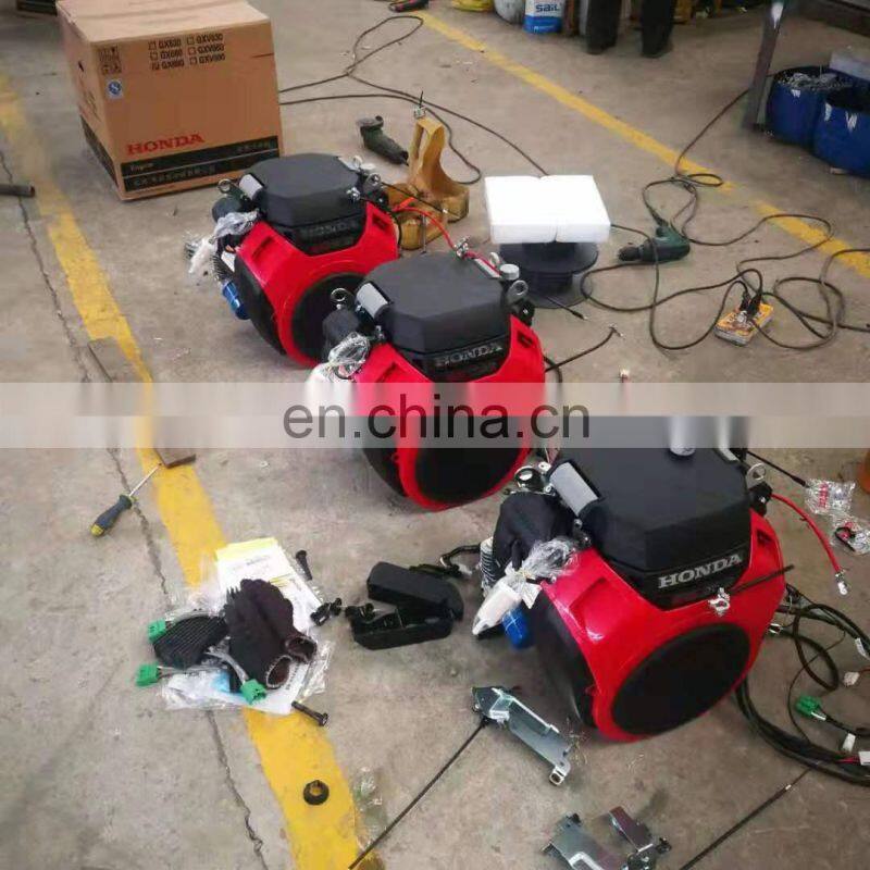 Gasoline concrete ride on smoothing machine power trowel for sale