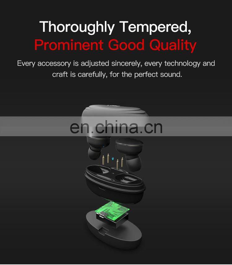 Original 2019 New Electronics Products T12 Tws Wireless Headphones Wireless Earbuds Free Sample Headset Sport Bluetooth Earphone