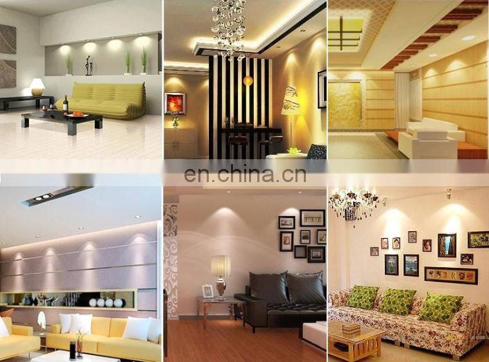 High quality silver GU10 led recessed spotlight