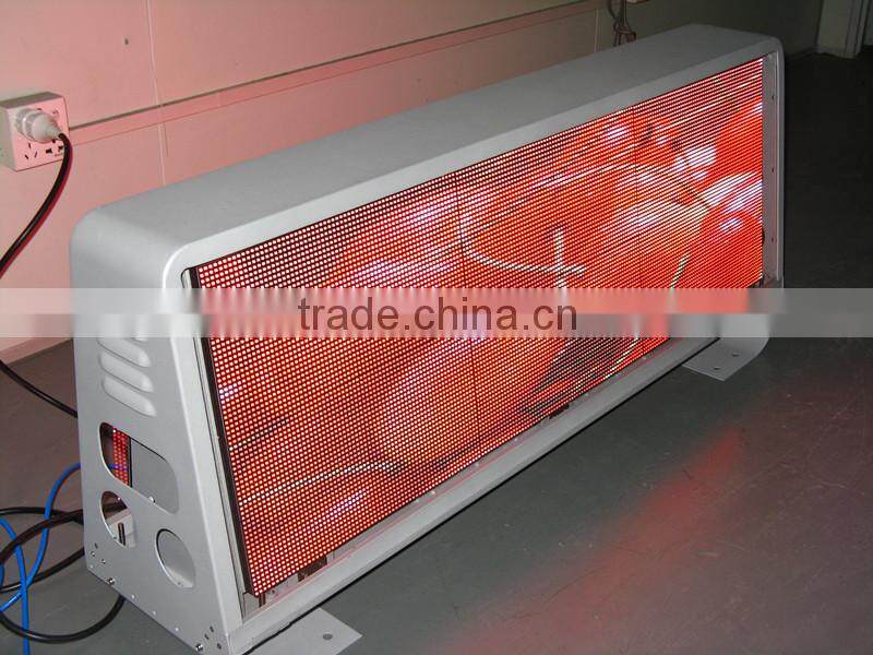 Alibaba Trade Assurance Outdoor Advertising WIFI 3G P5 Full Color LED taxi Sign / Taxi Roof Light Box