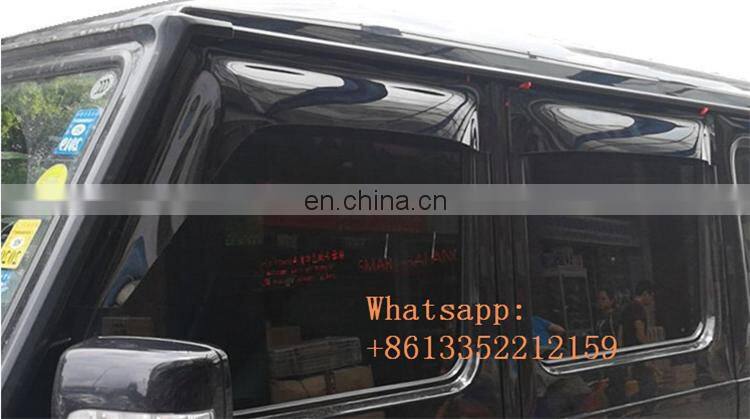 G class W463 G500 G55 G350D G63 lightproof windows visor fit for G wagon 1990-2018 year W463 window decoration