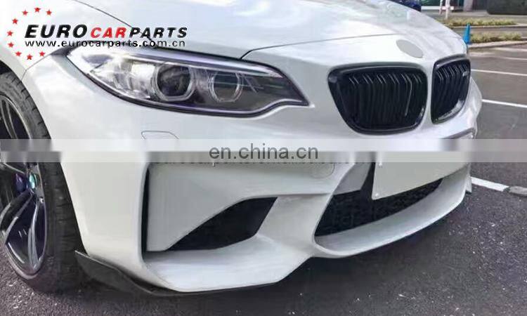 F87 M2 front winglets fit for F87 2015-2018year carhbon fiber left and right F87 front winglets