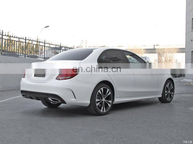 Top Selling Real Carbon fiber bumper REAR DIFFUSER for Mercedes Benz C63 W205