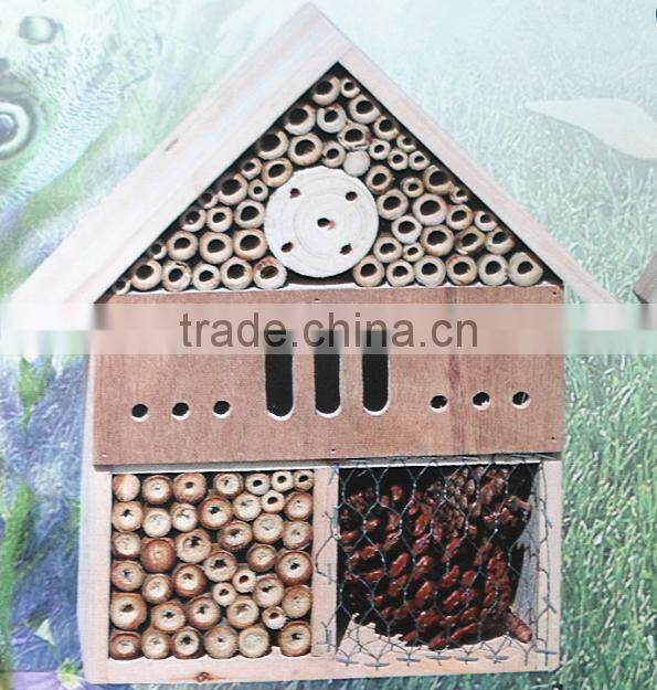 Garden Wooden Natural Insect Hotel