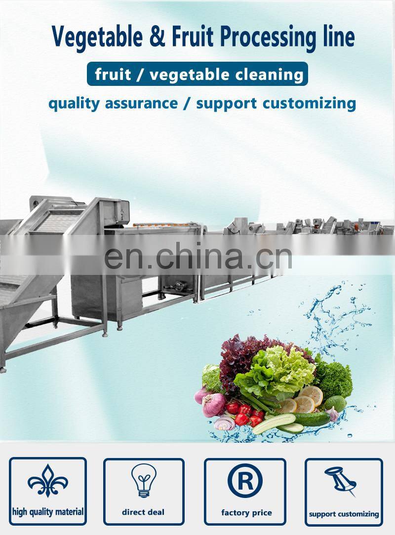 Hot sale fruit and vegetable washing equipment machine line