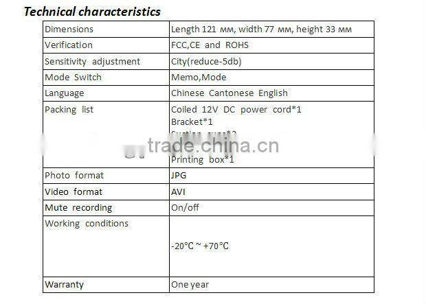 Conqueror best radar detector VP508 alarmas