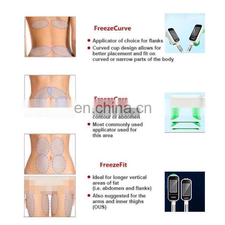 2021 new 360 cryo roller tubes pen globe pads therapy facial skin slimming machine cavitation freeze chamber tool cooler stock