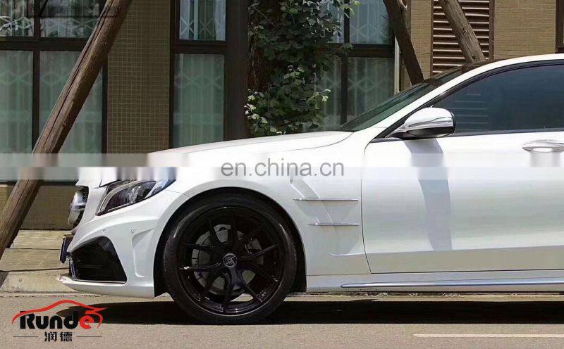 RUNDE W205 Calsn Style High Quality Auto Body Kit For 2016-2019 Mercedes BENZ W205