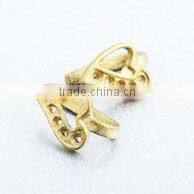 brass ear posts jewelry accessory finding earring