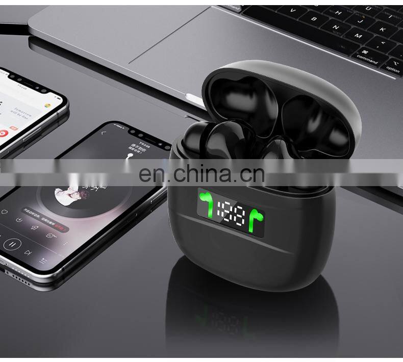 J3 Pro Tws earphones Wireless Headset Sport earbuds Touch Control 5.0 LED Display Headphone For All Phone