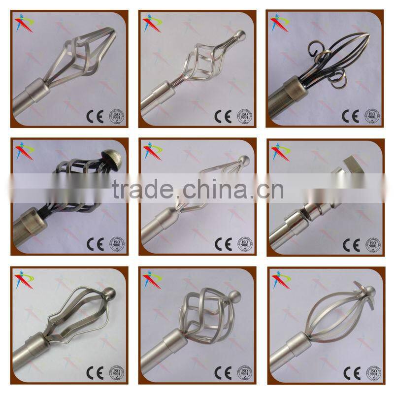 all nice colors double curtain rods