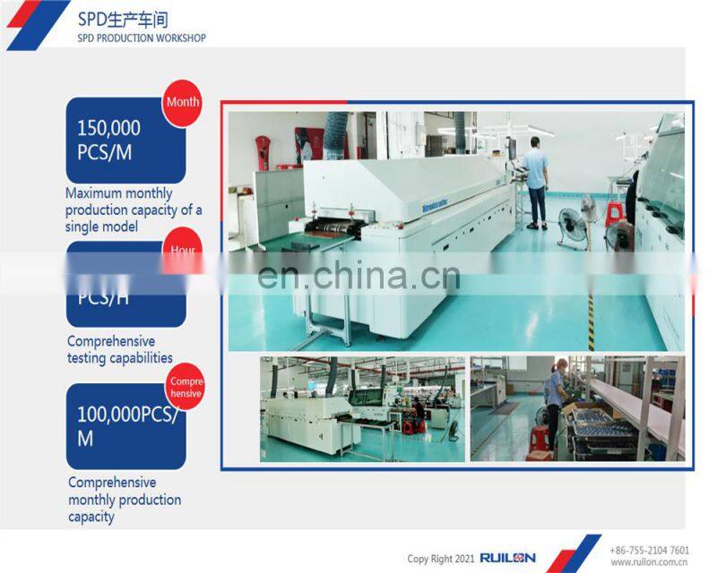 Ruilon tal22010 Traffic Lighting Surge Protective Device LED Driver 10kA Lightning Protector for Garage Light IP67