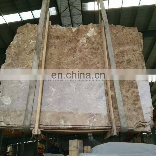 Polished Otman beige marble slabs