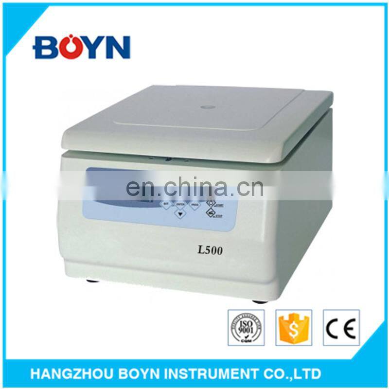 L420/L500/L600 Microprocessor control clinical cheap Tabletop Low Speed Centrifuge with DC brushless motor