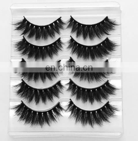 Private Label fake lashes 5 Pairs magnetic eyelashes wholesale eyelash extension kit