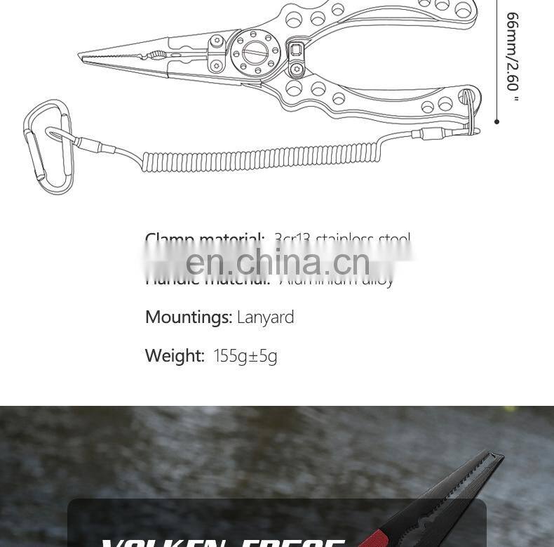 New outdoor fishing tools high quality fishing tongs aeronautical aluminum with lock position