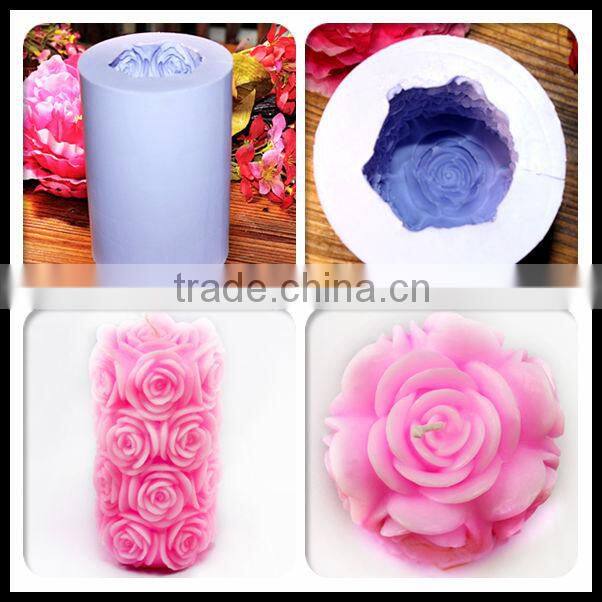 Halloween Pumpkin Creator Handmade soap mold silicone rubber candle molds LZ0119