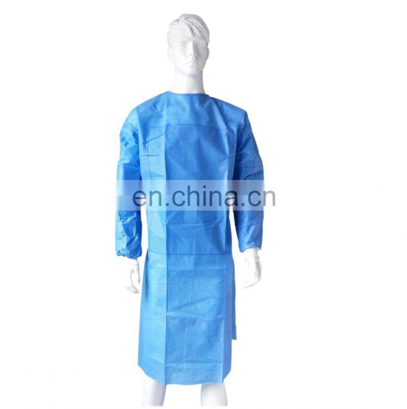 PP+PE Disposable Isolation Gown