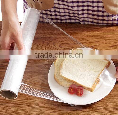 Excellent quality professional food cling film plastic wrap fresh wrap