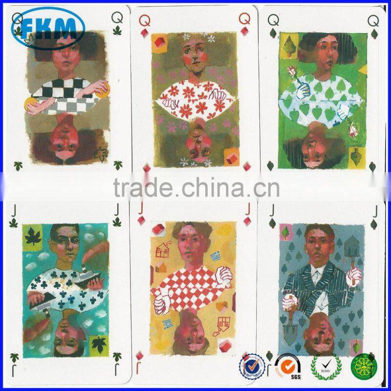 Paper Material and Normal Type paper playing card