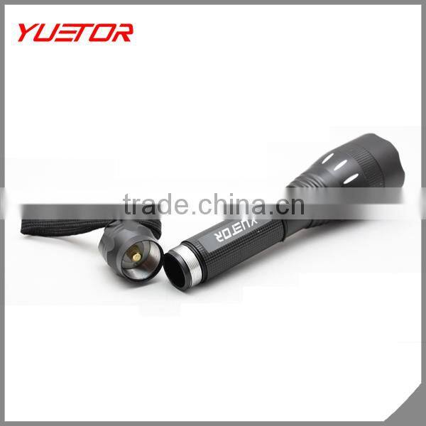 High power CREE LED aluminum rechargeable flashlight