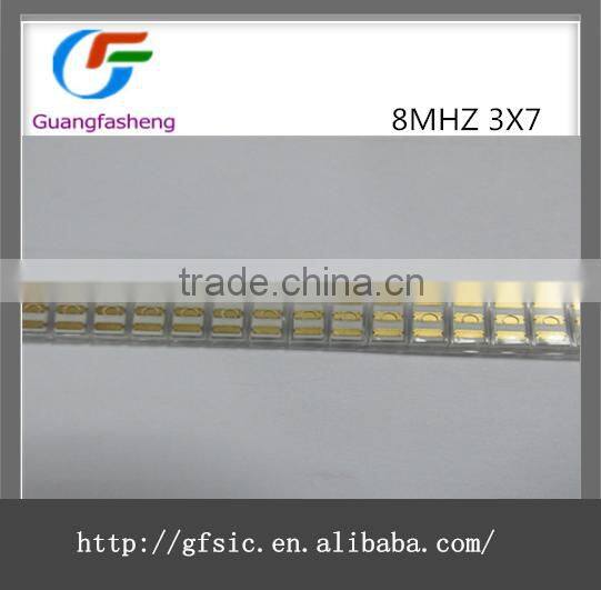 Hot sale Electronic components 8MHZ 3X7