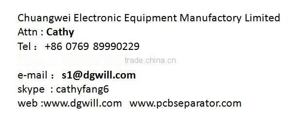 V-scored PCB depaneler