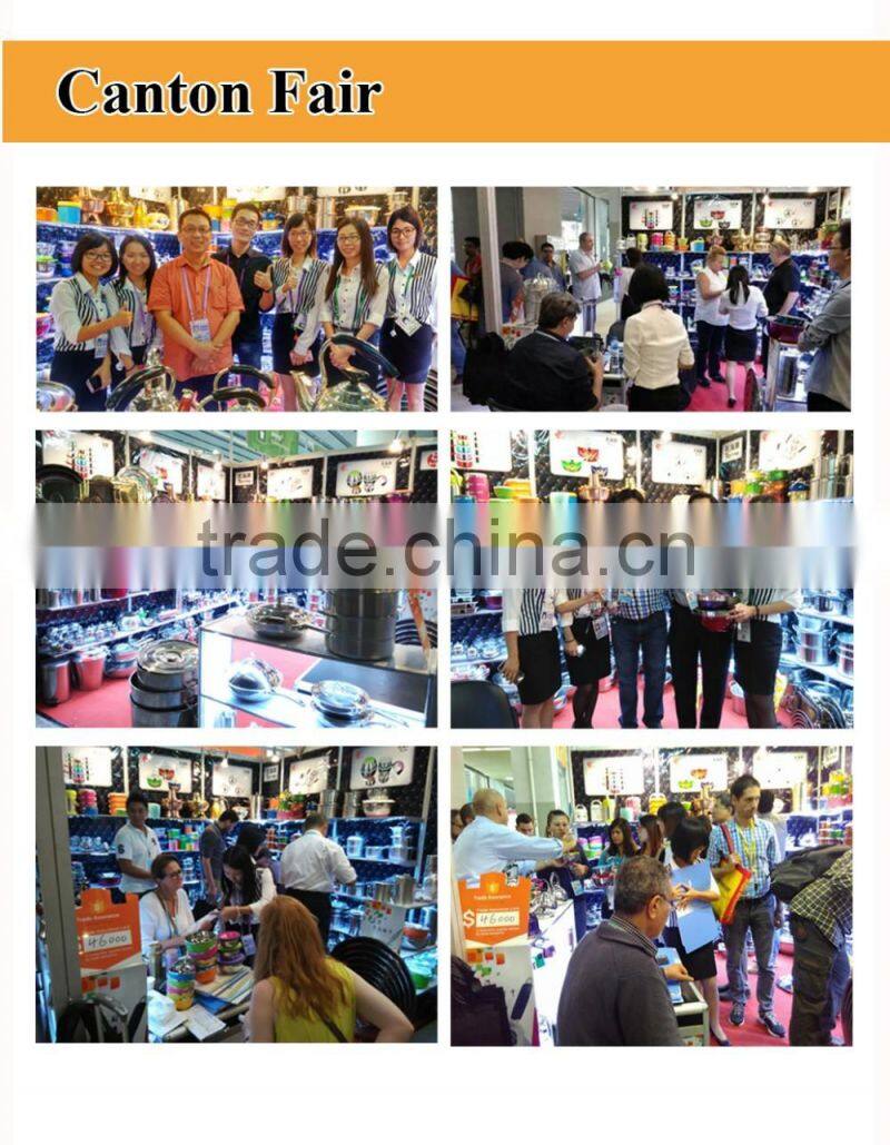 metal stainless steel 4 layers compartment lunch box/ hand pot with foldable handle/ food carrier