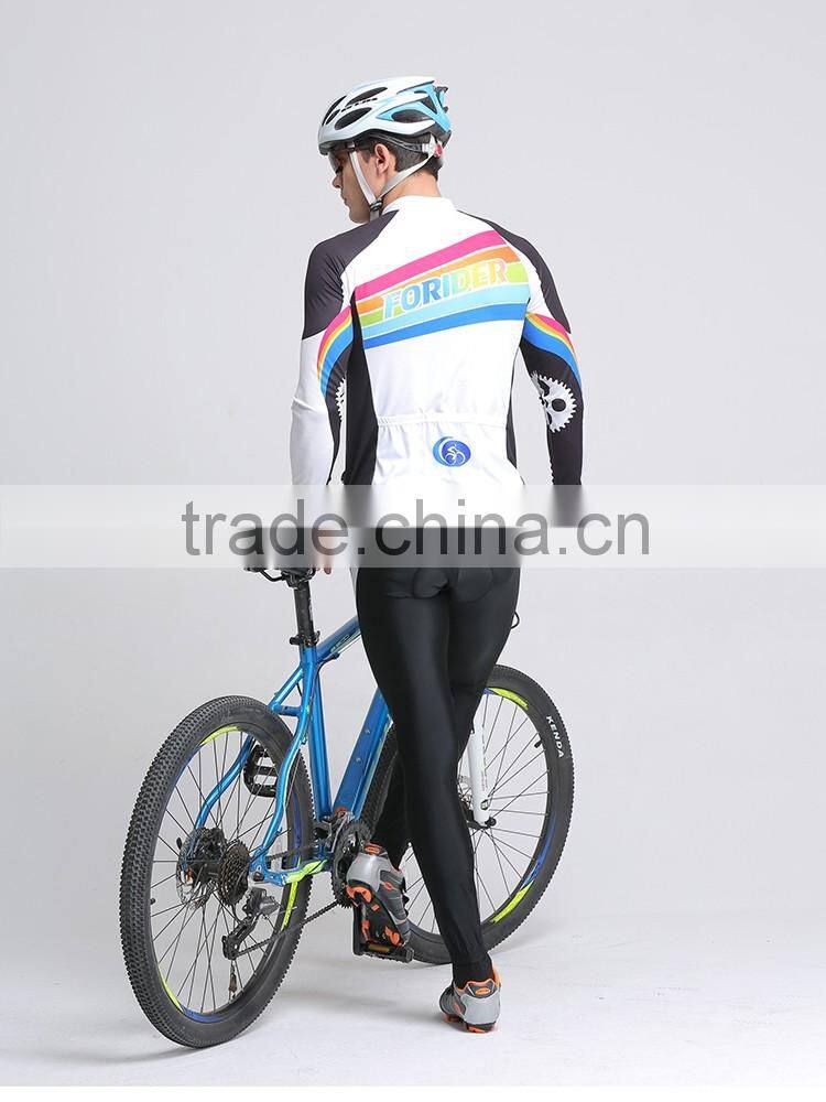 Wholesale custom sportswear latest design bicycle wear men custom cycling wear