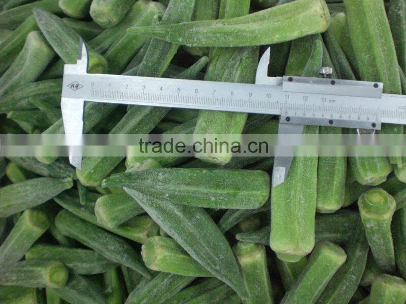 frozen okra whole