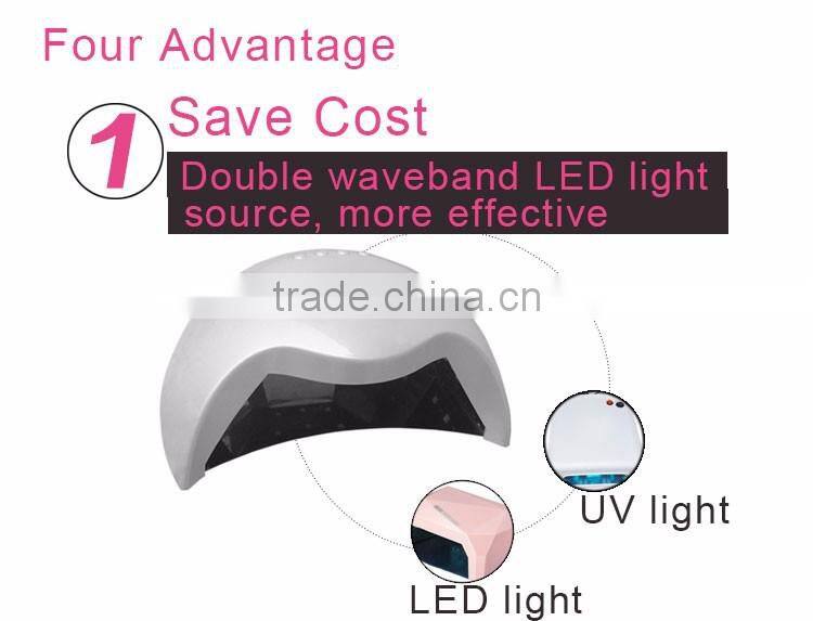 2016 new style proffessioinal China ccfl uv led nail lamp dryer for nail polish