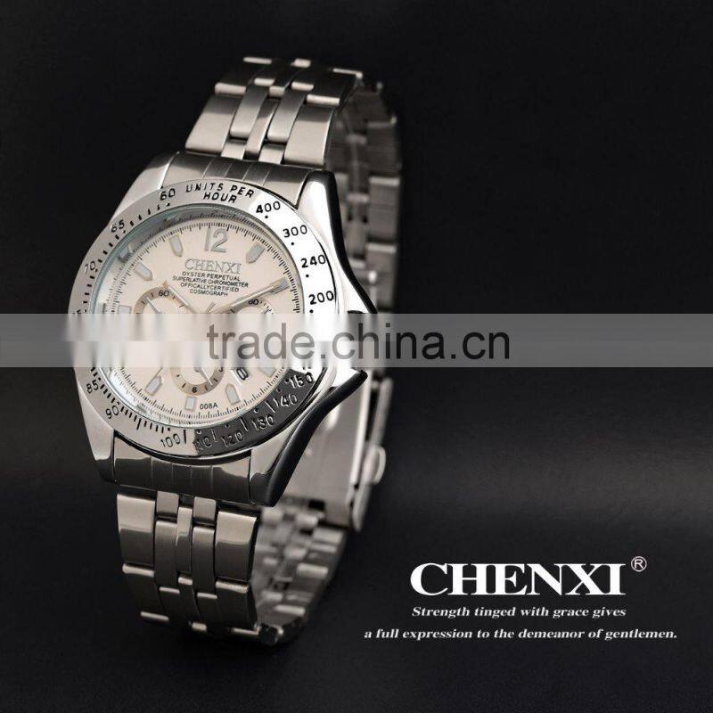 2016 Christmas Gift luxury Watch Brands Wholesale China Watch Mens Stainless Steel Quartz watch