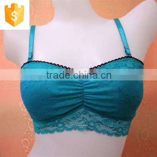 New Lady Sexy Thin Style Lace Full Cup Seamless Boost Enhancer Padded Push Up Lingerie Underwear Bra