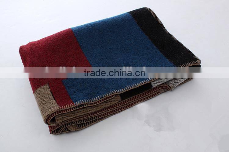 Wholesale New Winter Thicked Classical Assorted Color Plaid Jacquard Ladies Wool Poncho