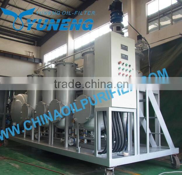 Tyre Oil Filtration can Purify the tyre oil from from the pyrolysis of waste tyres