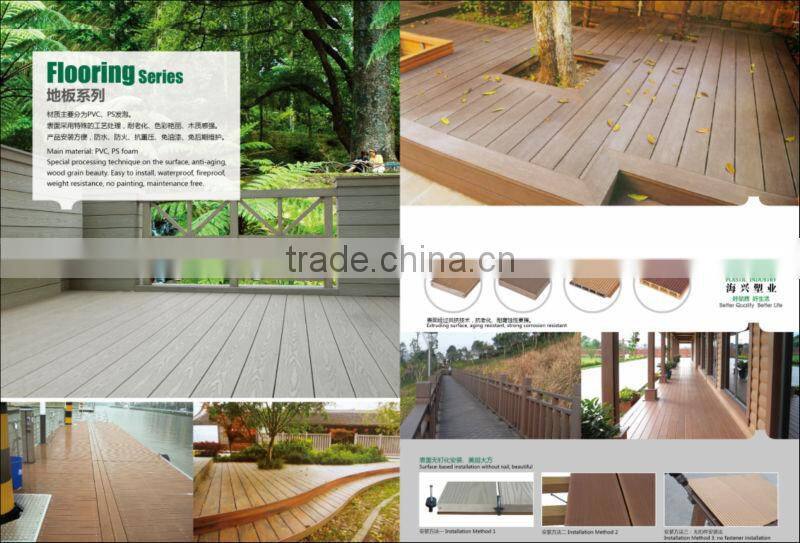 Eco friendly Soft PVC Decking