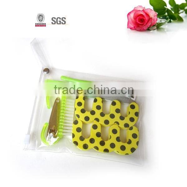 Best choice useful red mini pedicure manicure set