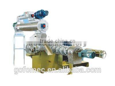 GOFO feed dry extruder, animal feed extruder machine, feed puffing machine